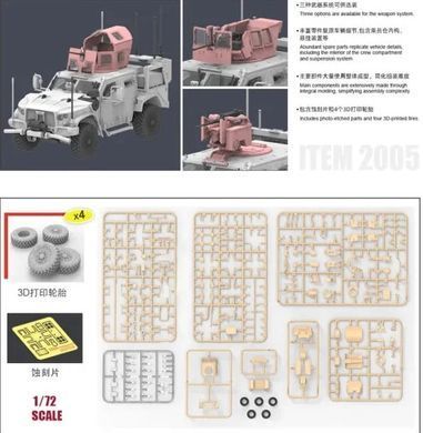 Збірна модель 1:72 автомобіль M1278 JLTV Fore Art 2005
