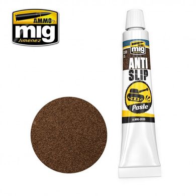 Протиковзка паста Anti Slip Ammo Mig - коричневого кольору для масштабу 1/35 amig2035