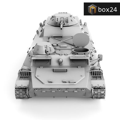 Scale model 3D-printing 1/72 MT-LB with turret from BRDM BOX24-72-107
