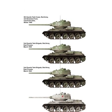 Збірна модель 1/35 танк T34-85 With 5 Resin figure Border Model BT-027