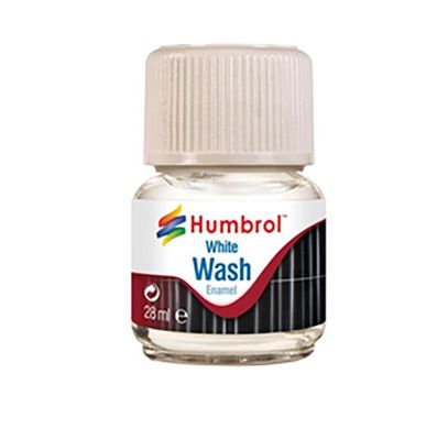 Enamel Wash White 28ml Humbrol AV0202