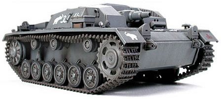 Сборная модель 1/48 Немецкое самоходное орудие Sturmgeschutz III Ausf. B Tamiya 32507