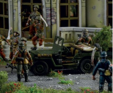 Набір для діорами 1/72 Hartenstein Hotel 1944 Market/Garden - BATTLE SET Italeri 6107