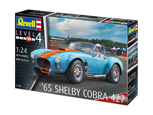 1/24 65 Shelby Cobra 427 Revell 07708 Model Car