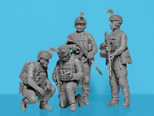 Figures 1/35 "SSO" soldiers of the Special Operations Forces of Ukraine ICM 35752