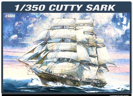 Prefab model 1/350 cutty Sark Academy 14110 clipper
