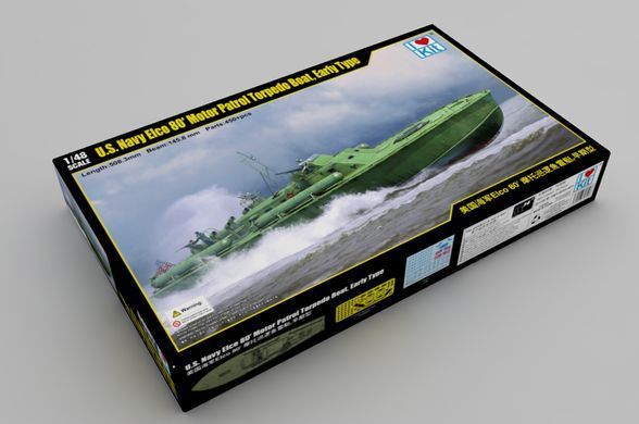 1:48 model boat Elco 80' Motor Patrol Torpedo Boat, Early Type I Love Kit 64802