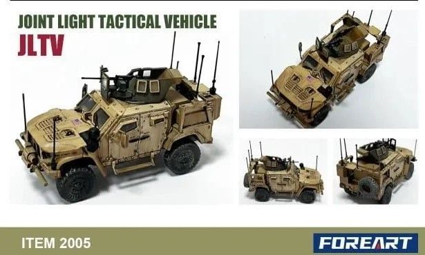 Збірна модель 1:72 автомобіль M1278 JLTV Fore Art 2005