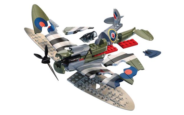 Збірна модель конструктор літак D-Day Spitfire Quickbuild Airfix J6045