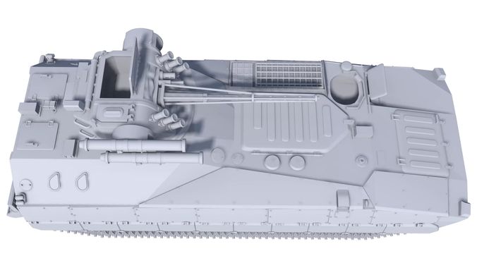 Збірна модель 1/72 з смоли 3D друк українська БМП Кевлар-Е — на базі шасі від 2С1 «Гвоздика» BOX24