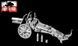 Assembled model 1:72 gun 15cm SIG-33 German heavy gun First to Fight PL102