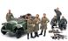 Збірна модель військового автомобіля Russian Field Car GAZ-67B Officers Tamiya 89767 1:48