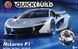 Збірна модель конструктор QUICKBUILD McLaren P1 - White Airfix J6028