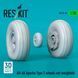 Масштабная модель 1:35 набор колес с шинами для AH-64 Apache type 2 Reskit RS35-0043