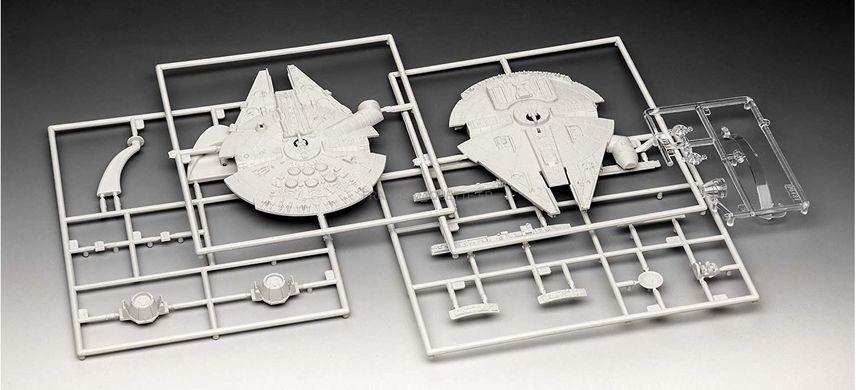 Збірна модель космічного корабля Millennium Falcon Revell 01100 1: 241