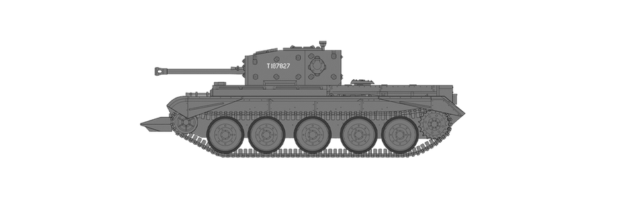 Сборная модель 1/35 крейсерский танк Cromwell Mk.IV Airfix A1373