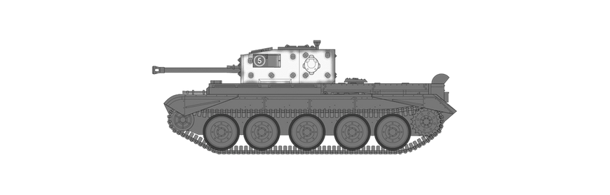 Збірна модель 1/35 крейсерський танк Cromwell Mk.IV Airfix A1373