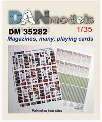Материалы для диорам 1/35 журналы, деньги, игральные карты (бумага) DAN Models 35282