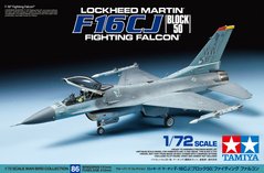 Збірна модель 1/72 літак Lockheed Martin F-16CJ Block 50 Fighting Falcon Tamiya 60786