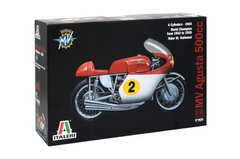 Сборная модель 1/9 мотоцикла MV 4 Cylinders 500cc Italeri 4630