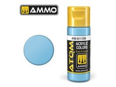 Акриловая краска ATOM Cyan Ammo Mig 20111