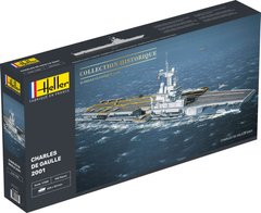 Збірна модель корабля Charles de Gaulle 2001 Heller 81072 1: 400