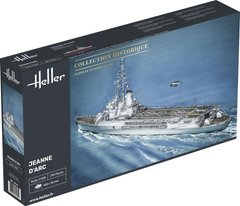 Prefab model 1/400 Jeanne d'Arc Heller 81034 class helicopter cruiser