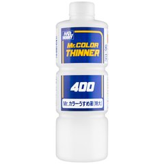 Solvent for nitro paints 400 ml Mr.Color Thinner T104 Mr.Hobby T104