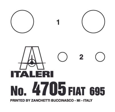 Збірна модель 1/12 автомобіль FIAT Abarth 695SS/Assetto Corsa Italeri 4705