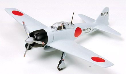 Збірна модель 1/48 літак Mitsubishi A6M3 Zero Fighter (HAMP) Tamiya 61025