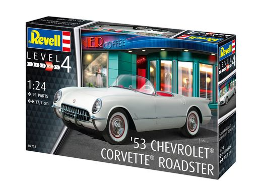 Збірна модель 1/24 автомобіль 1953 Chevrolet® Corvette® Roadster Revell 07718