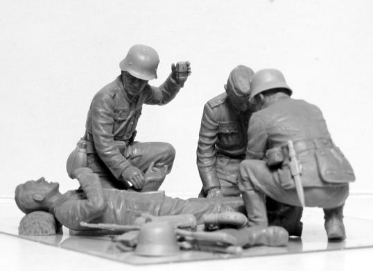 Фігури 1/35 Німецький військовий медичний персонал часів Другої світової війни ICM 35620
