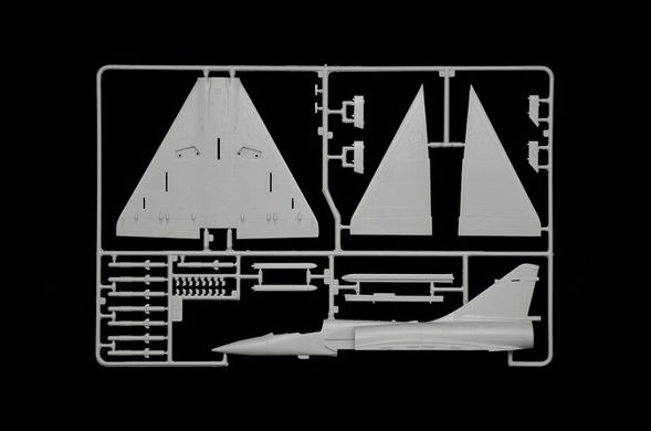 Збірна модель 1/72 Винищувач багатоцільовий, тактичний Mirage 2000C Dassault Italeri 1381