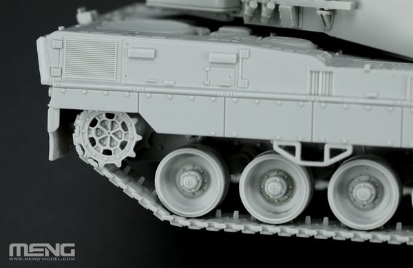 Assembled model 1/72 tank German Main Battle Tank Leopard 2 A7 Meng Model 72-002