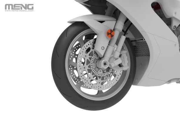 Сборная модель 1:9 мотоцикл Kawasaki Ninja ZX-10RR Meng Model MT-008