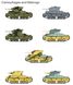 Збірна модель 1/35 танк Cruiser Tank A10 Mk I/IA/IA CS Cruiser Tank Mk. II, IIA IIA CS Bronco CB3515