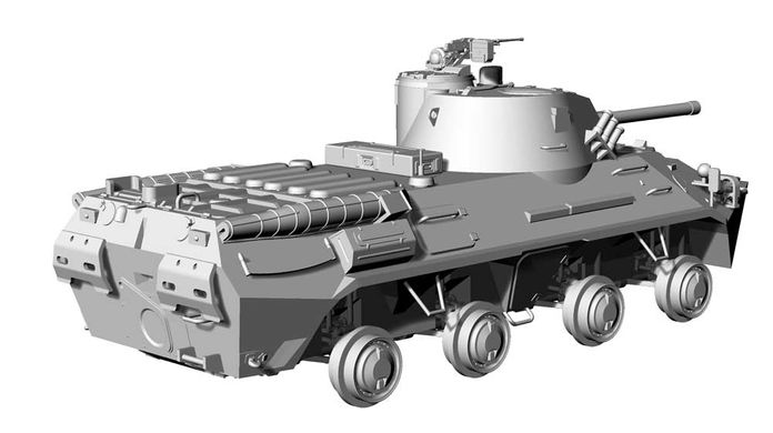 1/72nd model of self-propelled artillery unit 120-mm 2S23 "Nona-SVK" ACE 72169