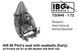 Scale model 1:72 рilot seat with seat belts for IAR-80/81 C (up to 1941) (for kits