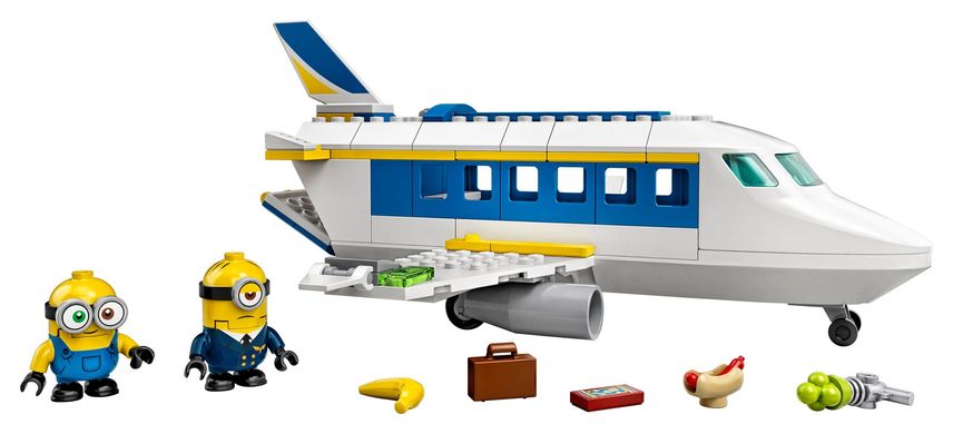 Конструктор LEGO Minions Миньон-пилот на тренировке 75547