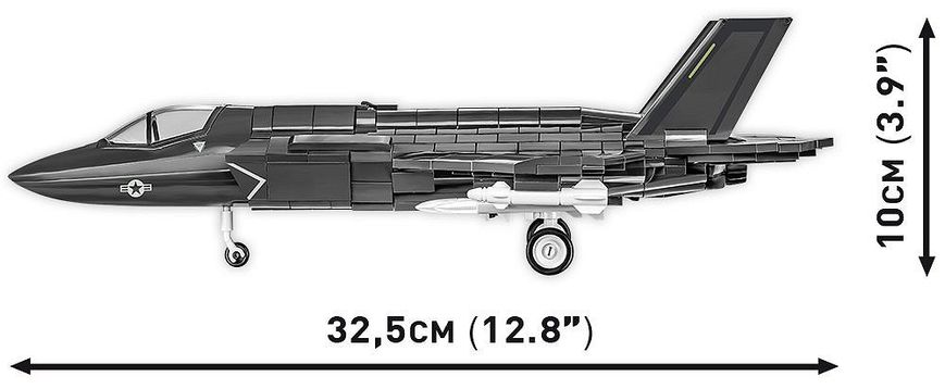 Учебный конструктор самолет 1/48 F-35B Lightning II COBI 5829