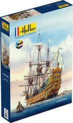 Збірна модель 1/100 лінійний корабель Le Soleil Royal - Starter Kit Heller 58899