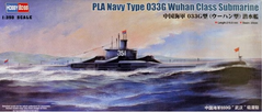 Збірна модель 1/350 підводний човен Navy Type 033G Wuhan Class Submarine PLAN HobbyBoss 83516