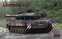 Збірна модель 1/35 Німецький основний бойовий танк Leopard 2A7 Rye Field Model 5108