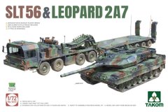 Сборная модель 1/72 SLT56 & Leopard 2 A7 TAKOM 5011