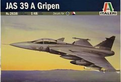 Збірна модель 1/48 літак Saab JAS 39 A Gripen Italeri 2638
