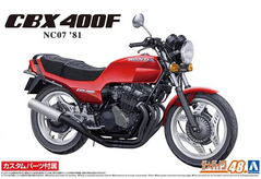 Збірна модель 1/12 мотоциклу Honda NC07 CBX400F Motorbike Kit Aoshima 06232