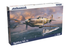 Сборная модель 1/48 винтовой самолет Spitfire Mk.Vc Weekend edition Eduard 84192