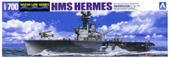 Збірна модель1/700 корабель Water Line Series No. 716 HMS Hermes Aoshima 05103