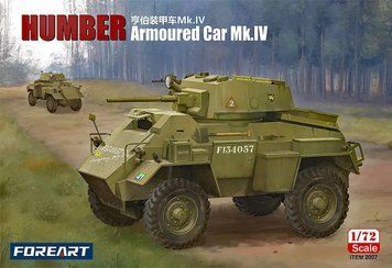 Збірна модель 1:72 бронеавтомобіль Humber Armoured Car Mk.IV Fore Art 2007