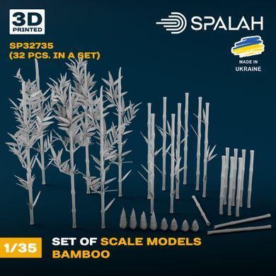Set of scale models 1:35 bamboo (32pcs.) SPALAH 32735